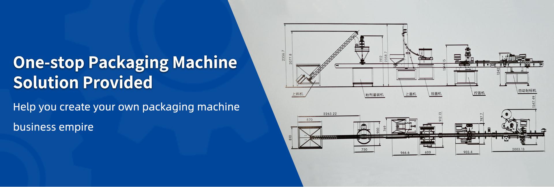 One-stop Packaging MachineSolution Provided